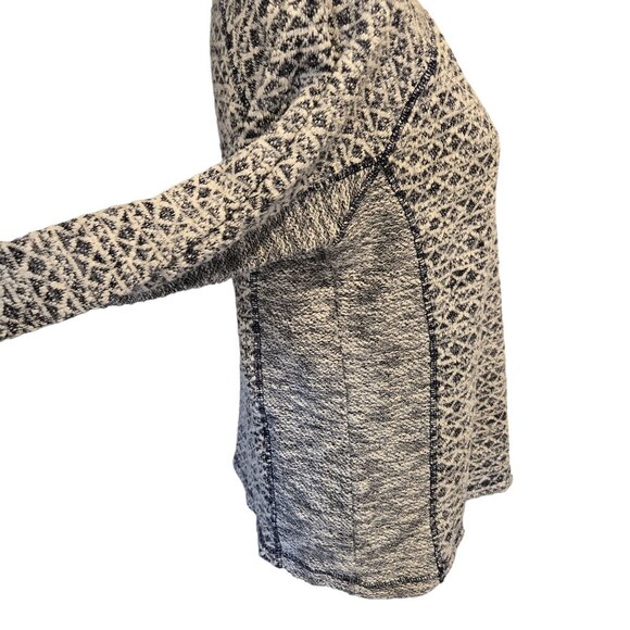 North River Quarter 1/4 Button Long Sleeve Pullover Sweater Women's Large - Picture 7 of 12